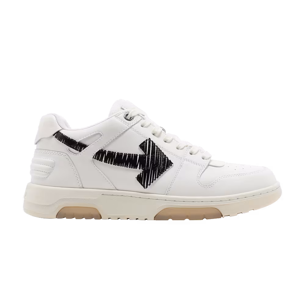 Off-White Out of Office Low Calf Specials - White Black