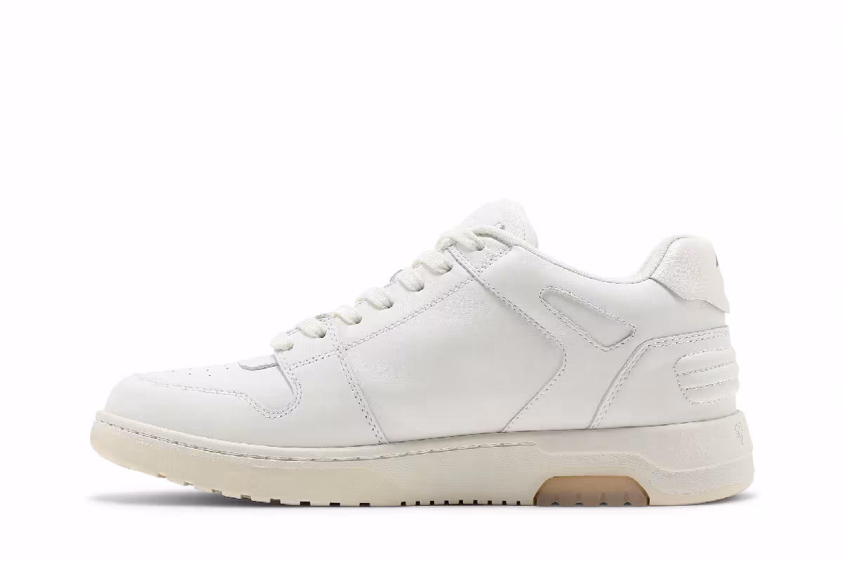 Off-White Out of Office Low Calf Specials - White Black, view 4
