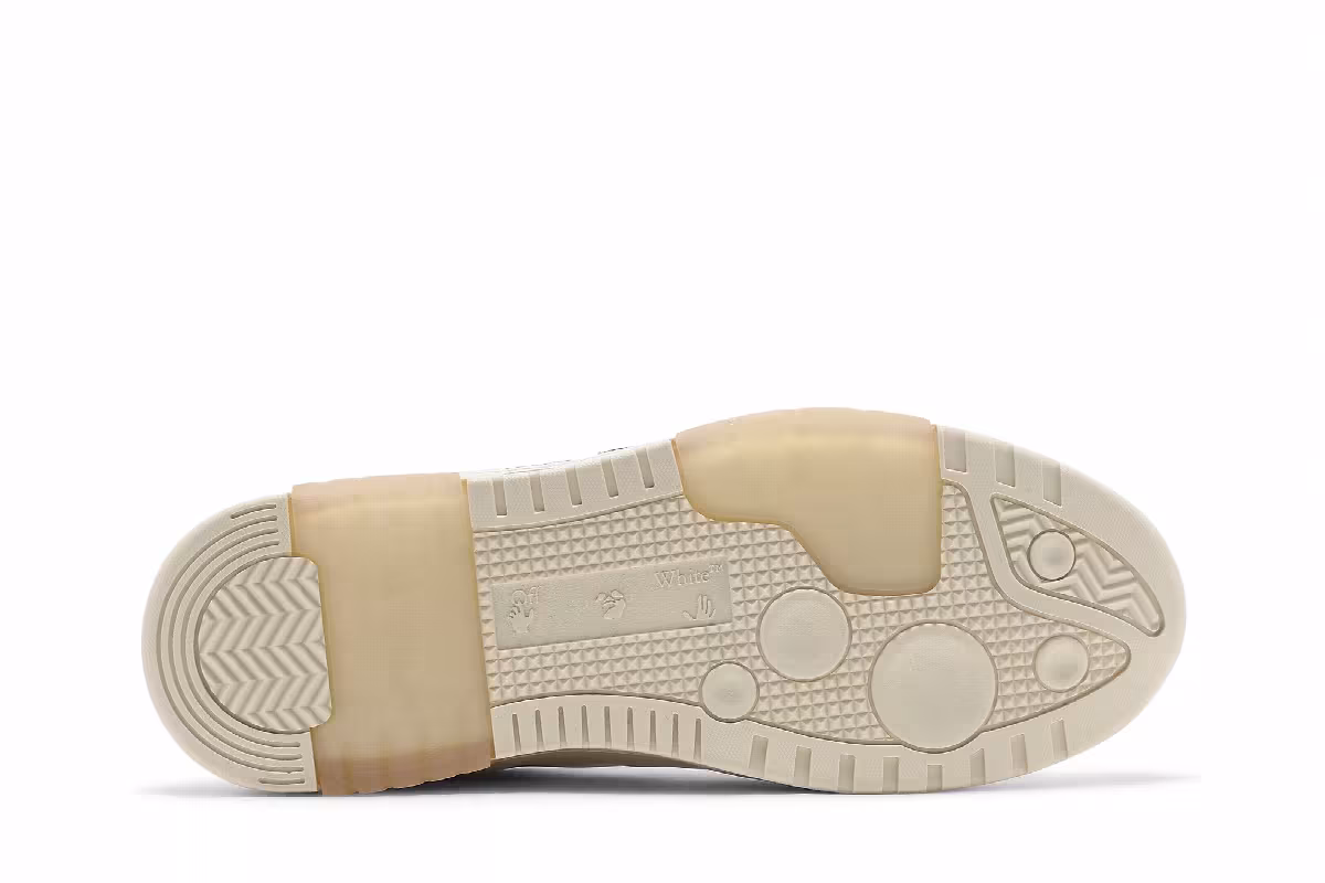 Off-White Out of Office Low Calf Specials - White Black, view 5