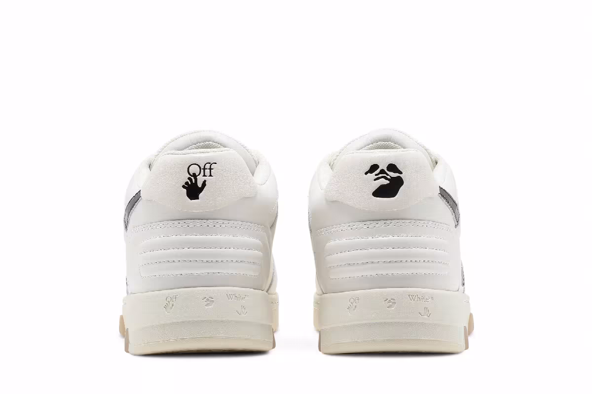 Off-White Out of Office Low Calf Specials - White Black, view 7