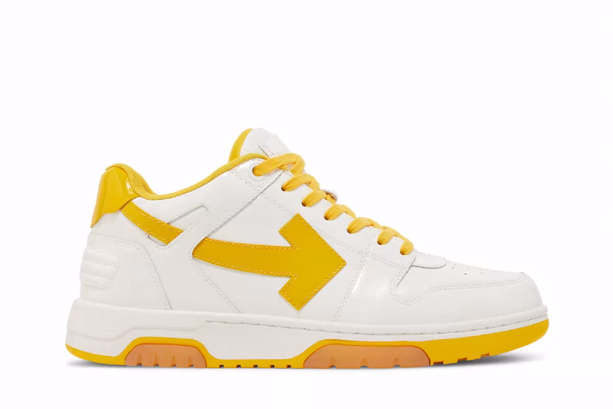Off-White Out of Office Low White Yellow, view 2