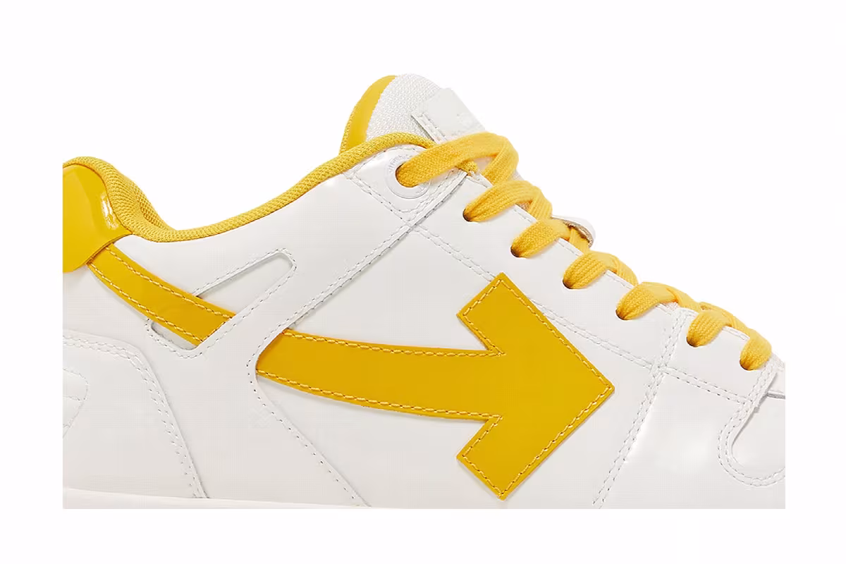 Off-White Out of Office Low White Yellow, view 3