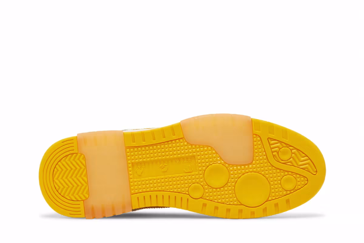 Off-White Out of Office Low White Yellow, view 5