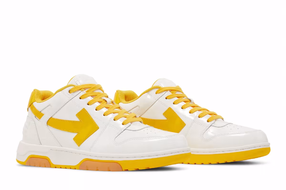 Off-White Out of Office Low White Yellow, view 9