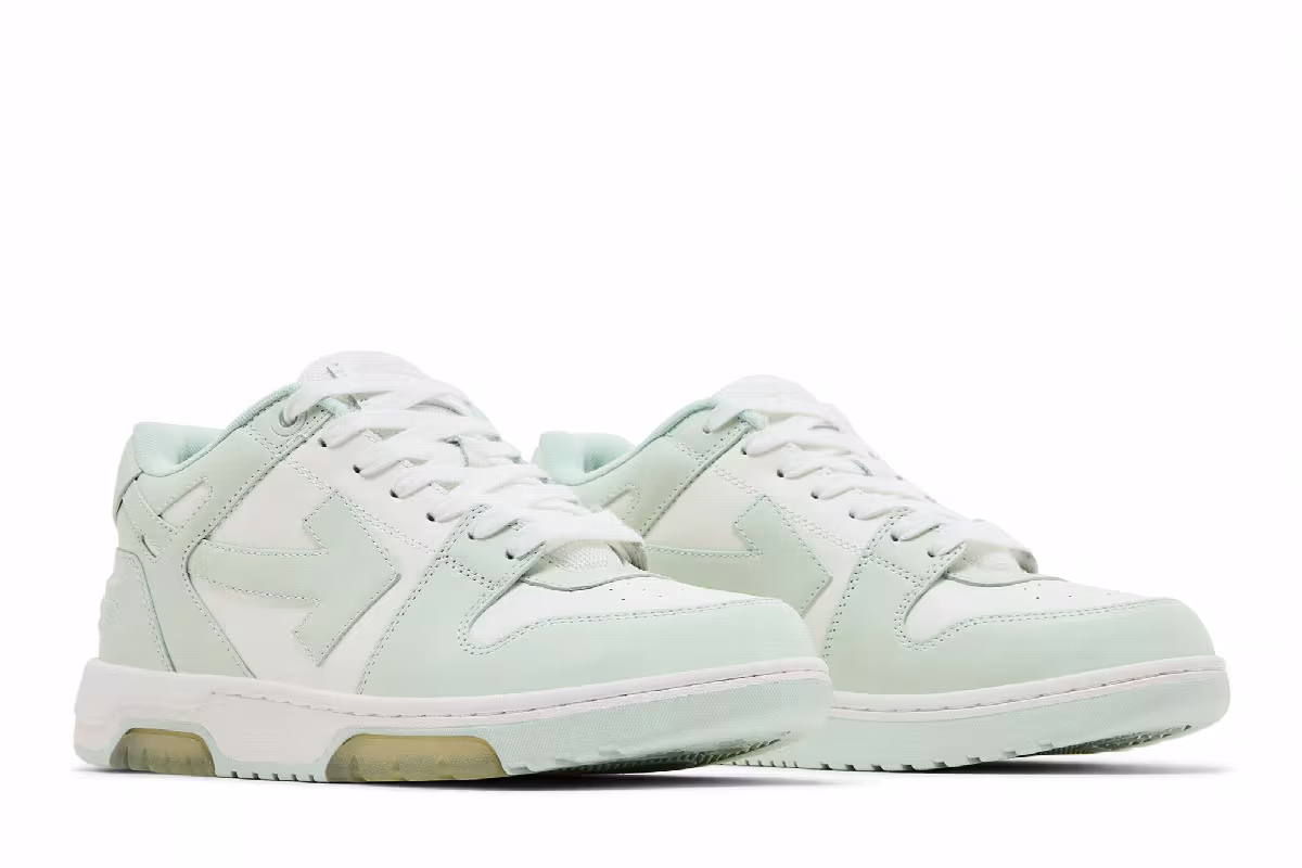Off-White Out of Office Low Mint Green, view 9