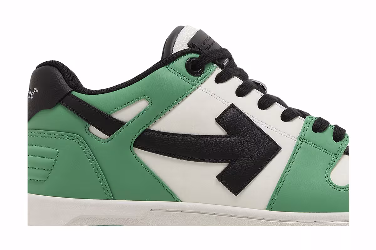 Off-White Out of Office Low Green Black, view 3