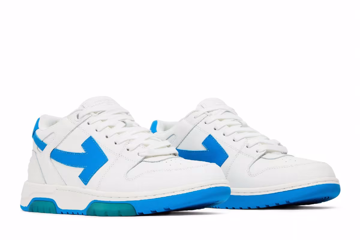 Off-White Out of Office Low White Blue, view 9