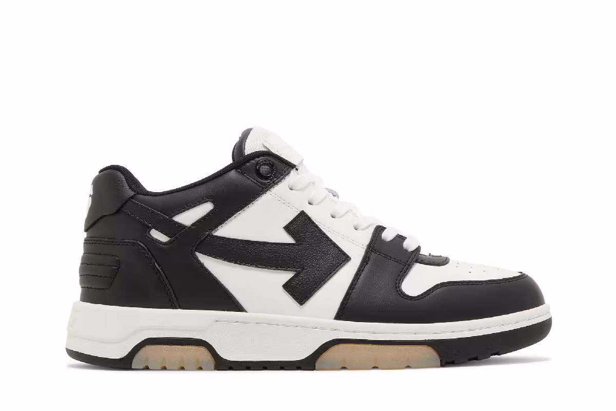Off-White Out of Office Black White, view 2