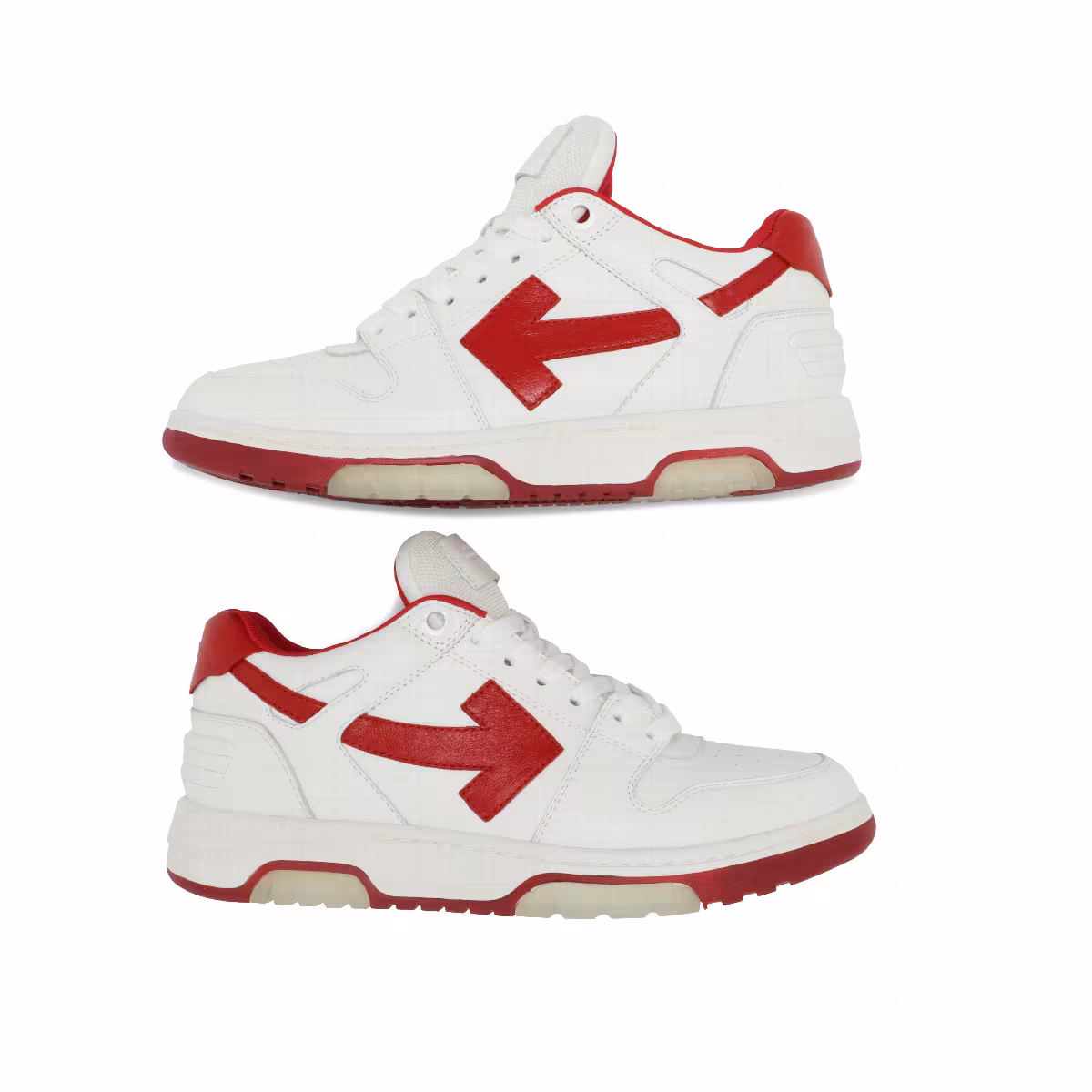 Pre-Owned Off-White Out of Office White Red, view 2