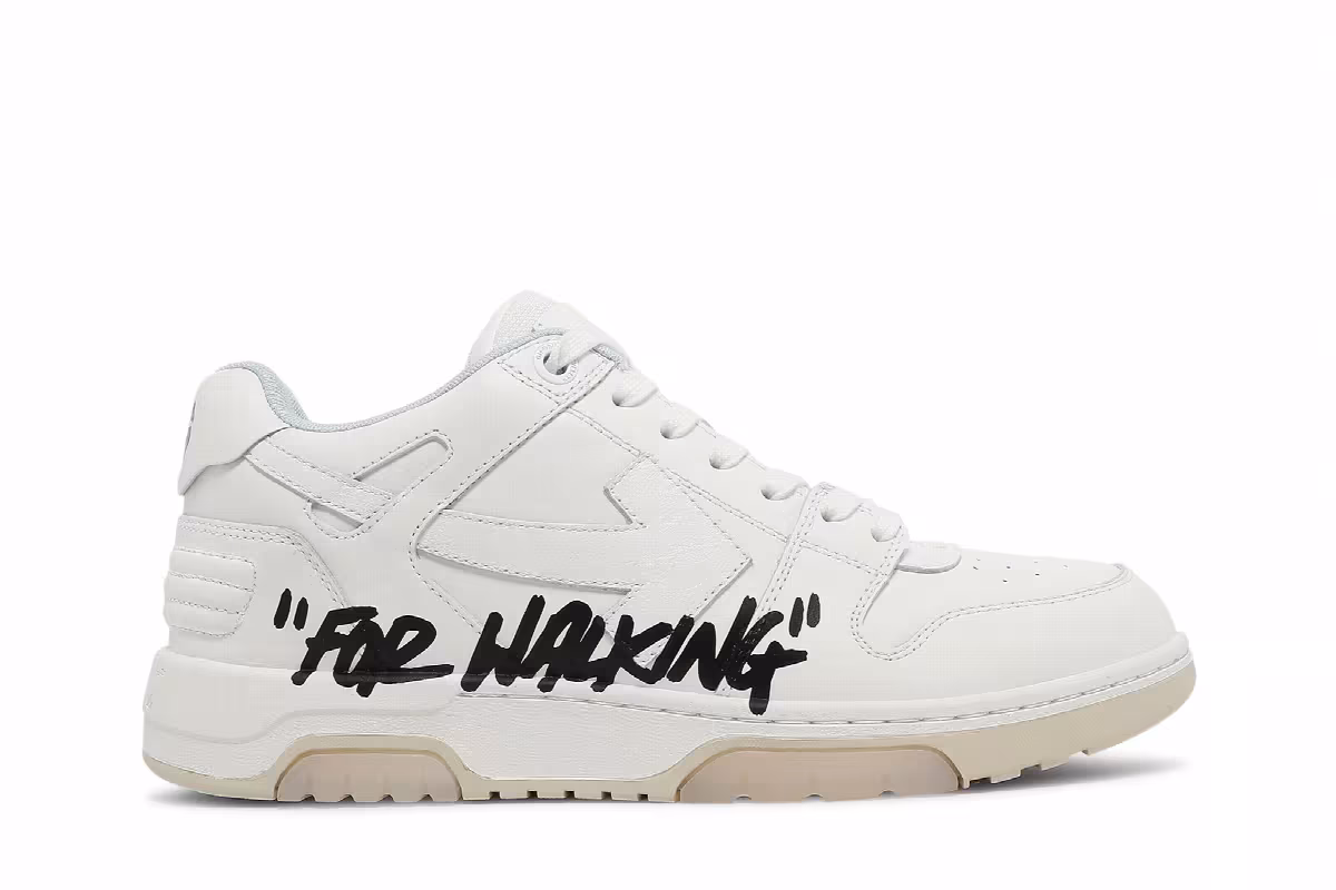 Off-White Out of Office Low For Walking - White Black, view 2