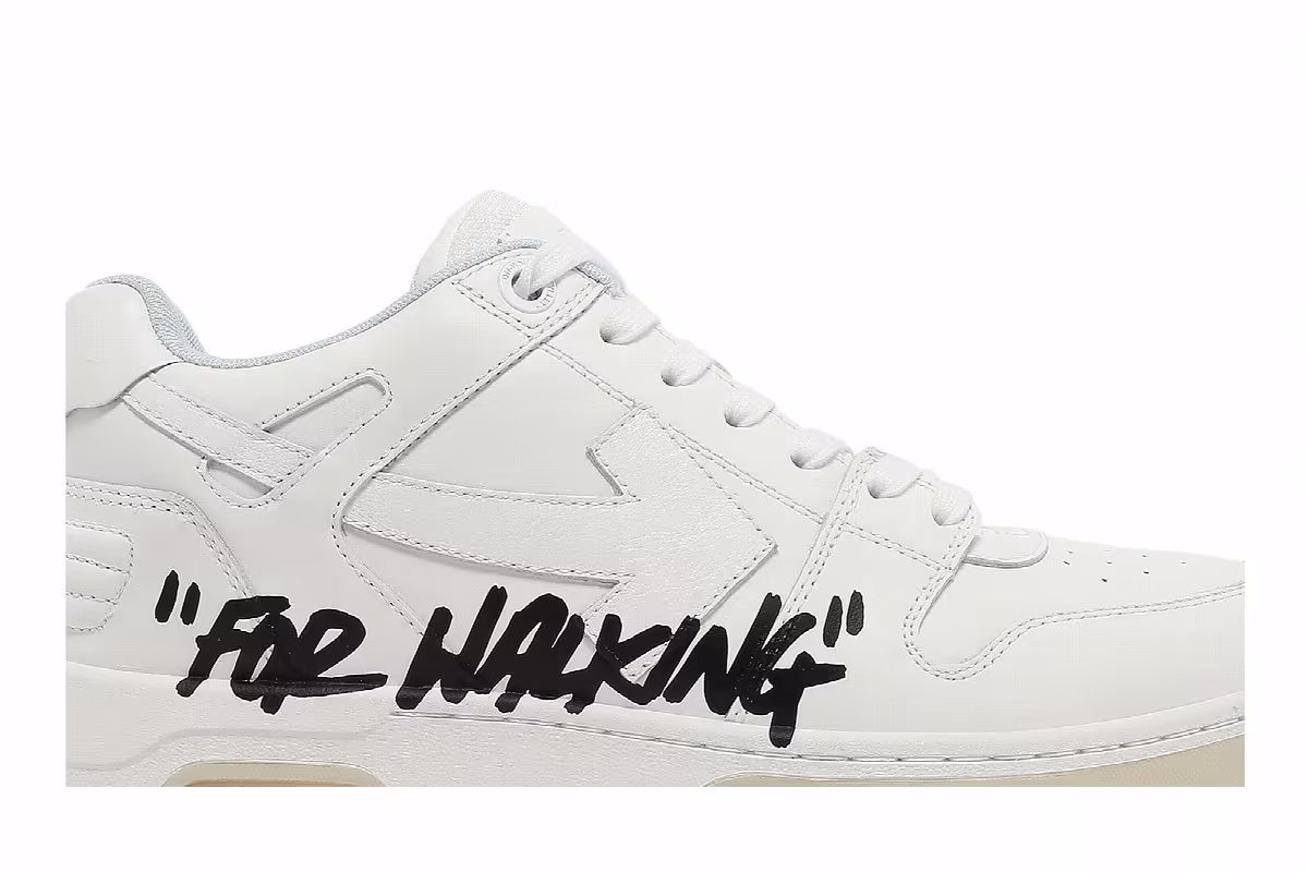 Off-White Out of Office Low For Walking - White Black, view 3
