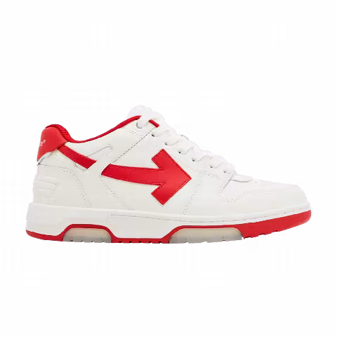 Off-White Out of Office Low 'White Red'