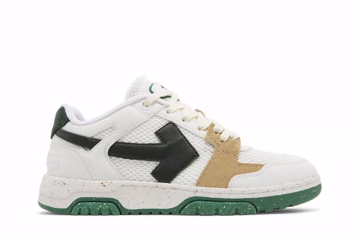 Off-White Out of Office Slim White Green, view 2