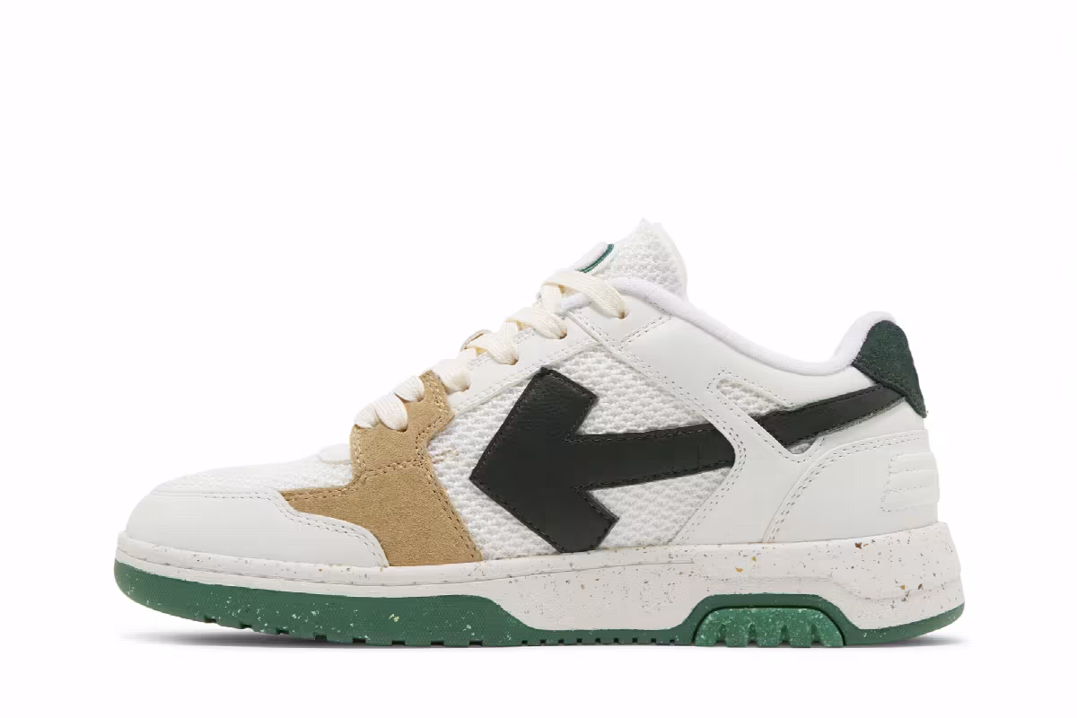 Off-White Out of Office Slim White Green, view 4