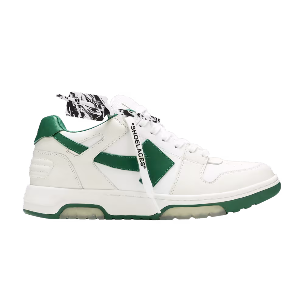 Off-White Out of Office Low White Green