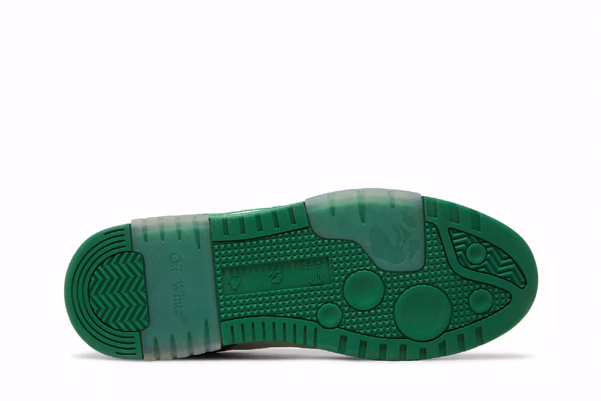 Off-White Out of Office Low Dirty White Green, view 5