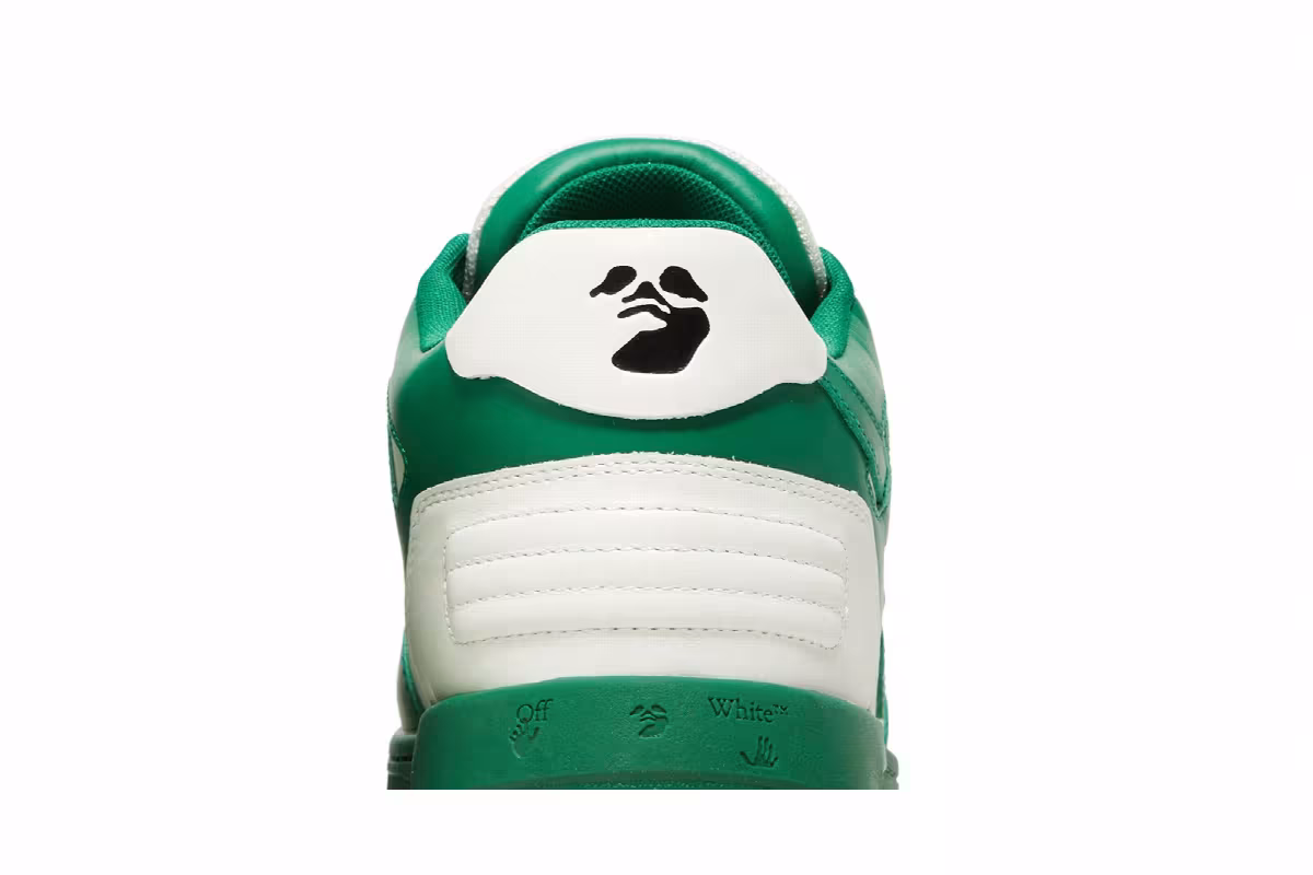 Off-White Out of Office Low Dirty White Green, view 8