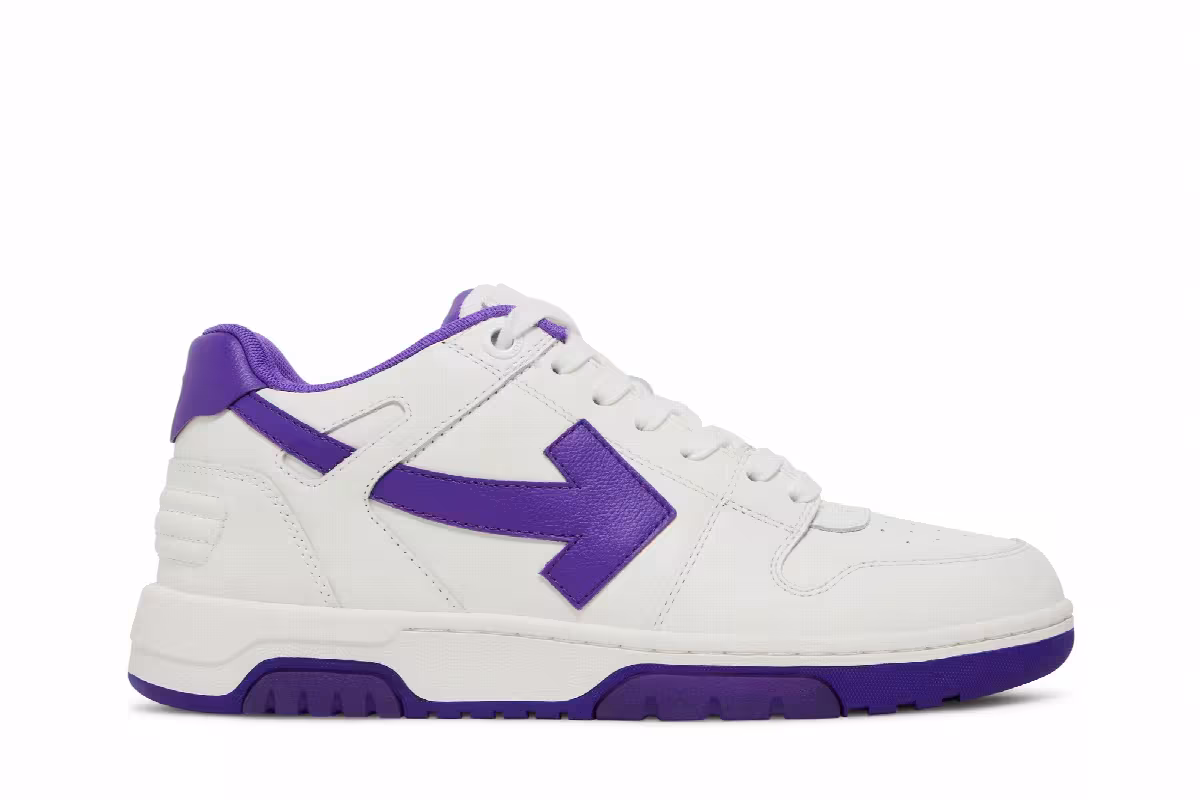 Off-White Out of Office Low White Purple, view 2