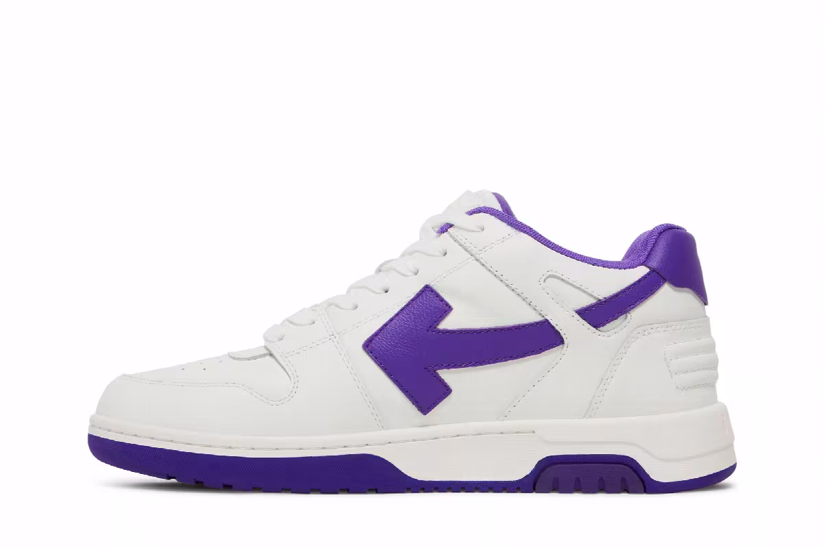 Off-White Out of Office Low White Purple, view 4