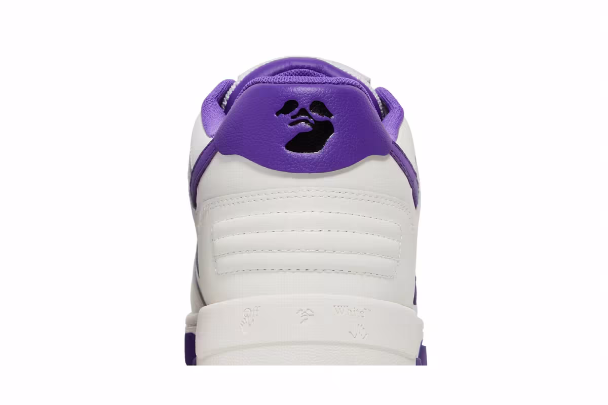 Off-White Out of Office Low White Purple, view 8