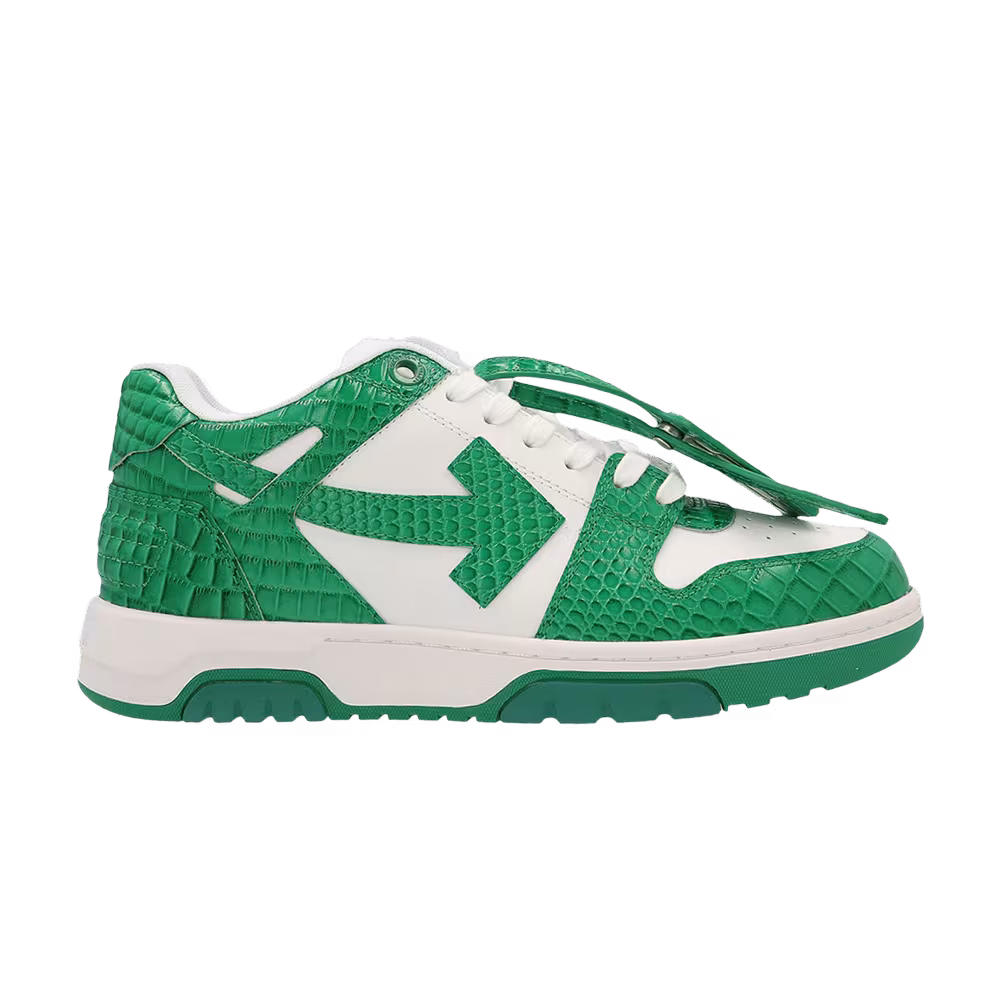 Off-White Out of Office Croco - Green