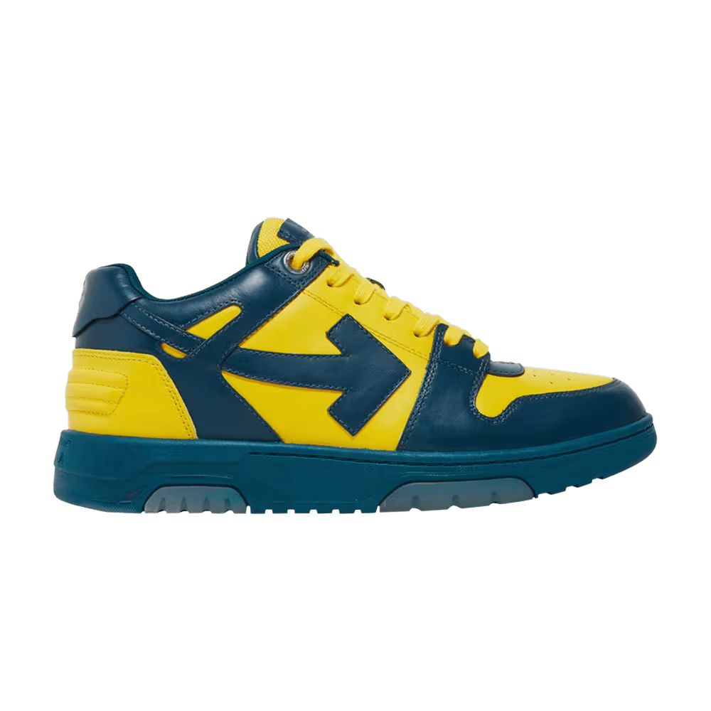 Off-White Out of Office Low Blue Yellow