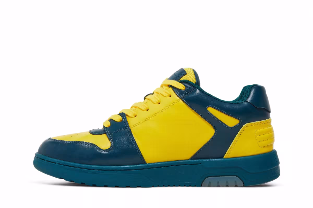 Off-White Out of Office Low Blue Yellow, view 4