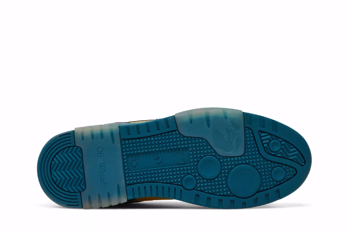 Off-White Out of Office Low Blue Yellow, view 5