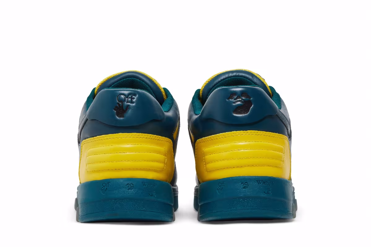 Off-White Out of Office Low Blue Yellow, view 7