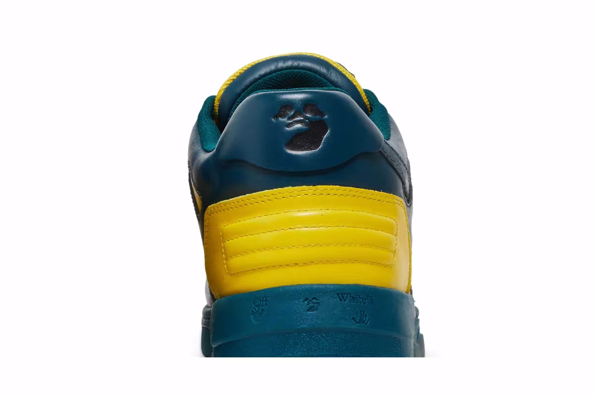 Off-White Out of Office Low Blue Yellow, view 8