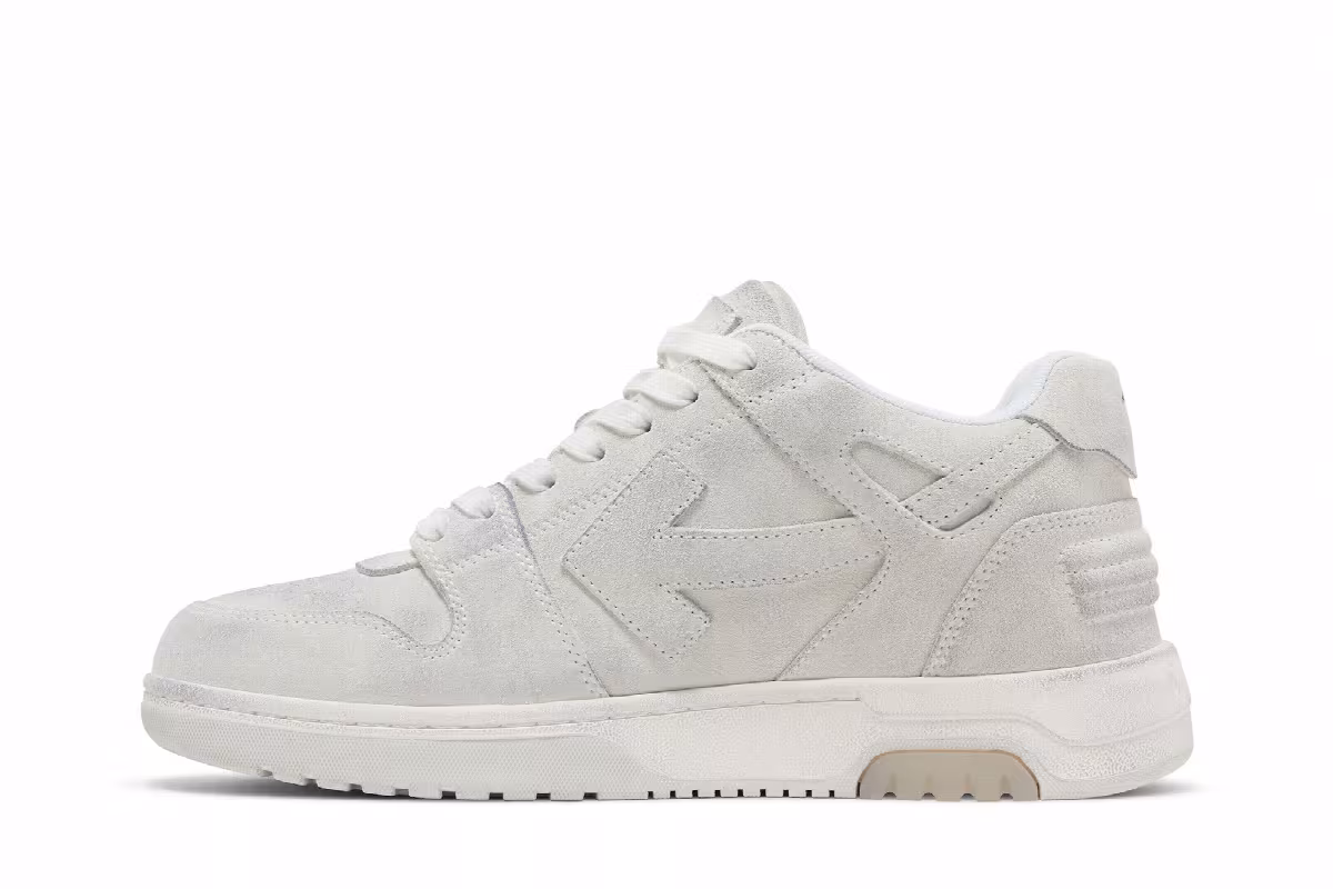 Off-White Out of Office Low Distressed - White, view 4