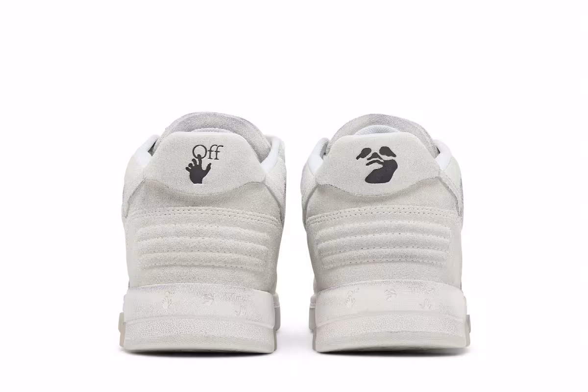 Off-White Out of Office Low Distressed - White, view 7