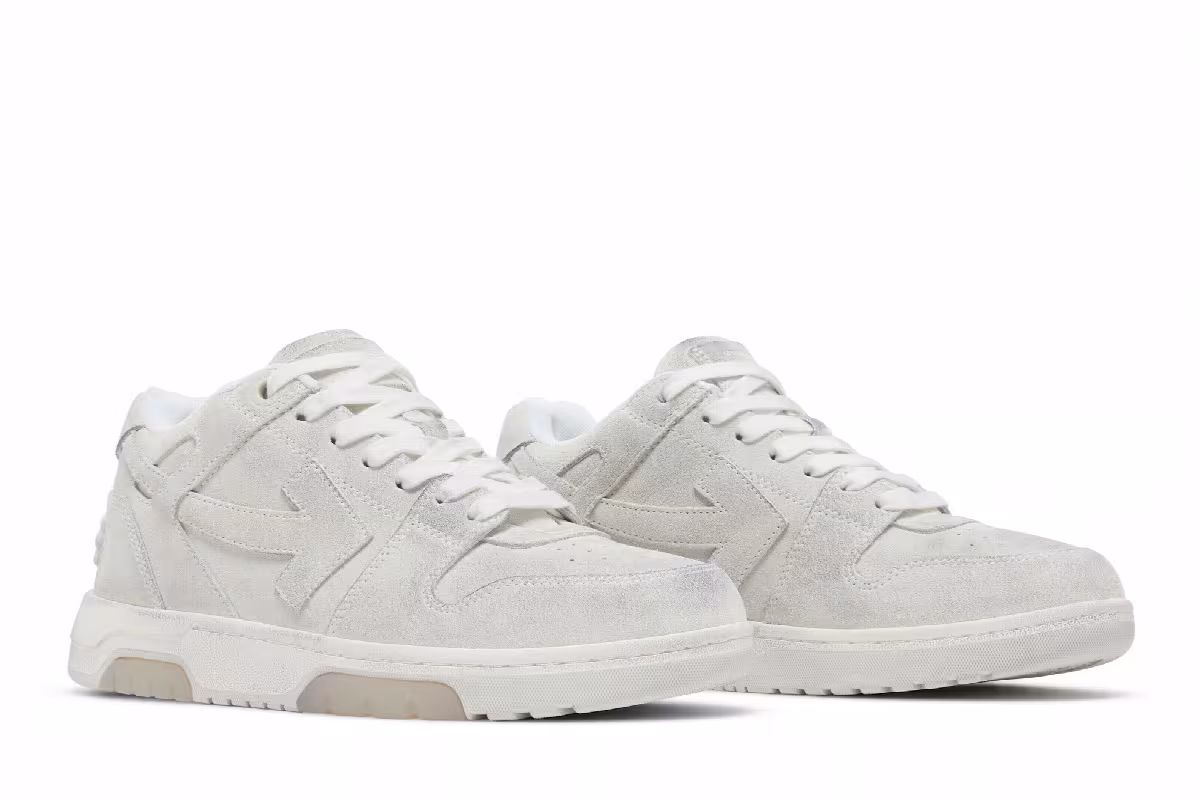 Off-White Out of Office Low Distressed - White, view 9