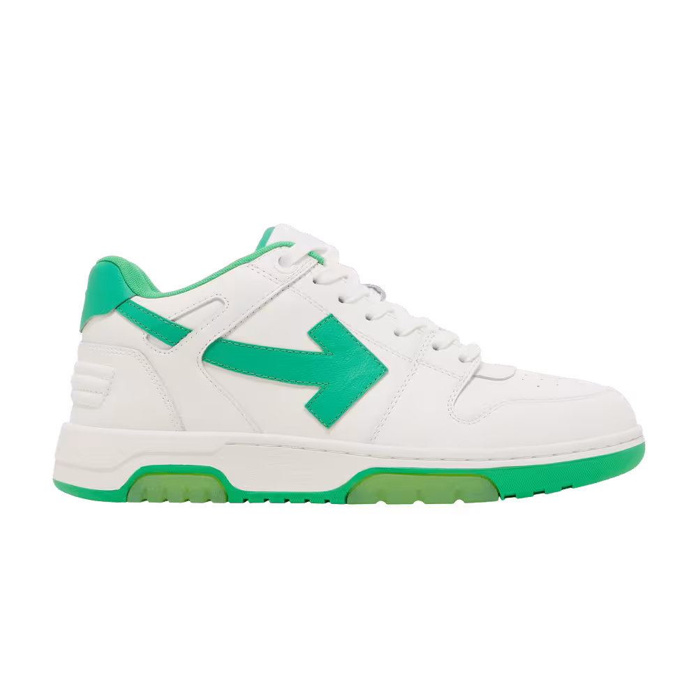 Off-White Out of Office Low White Green