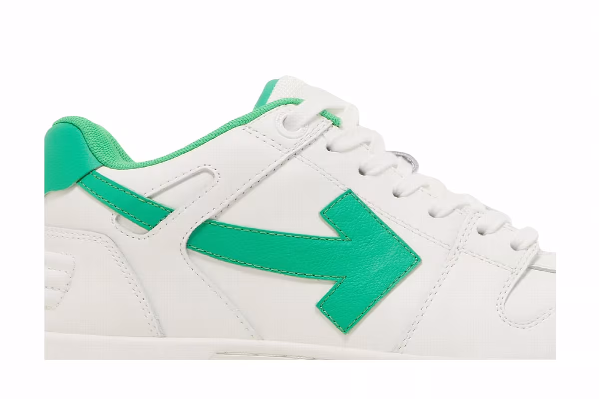 Off-White Out of Office Low White Green, view 3