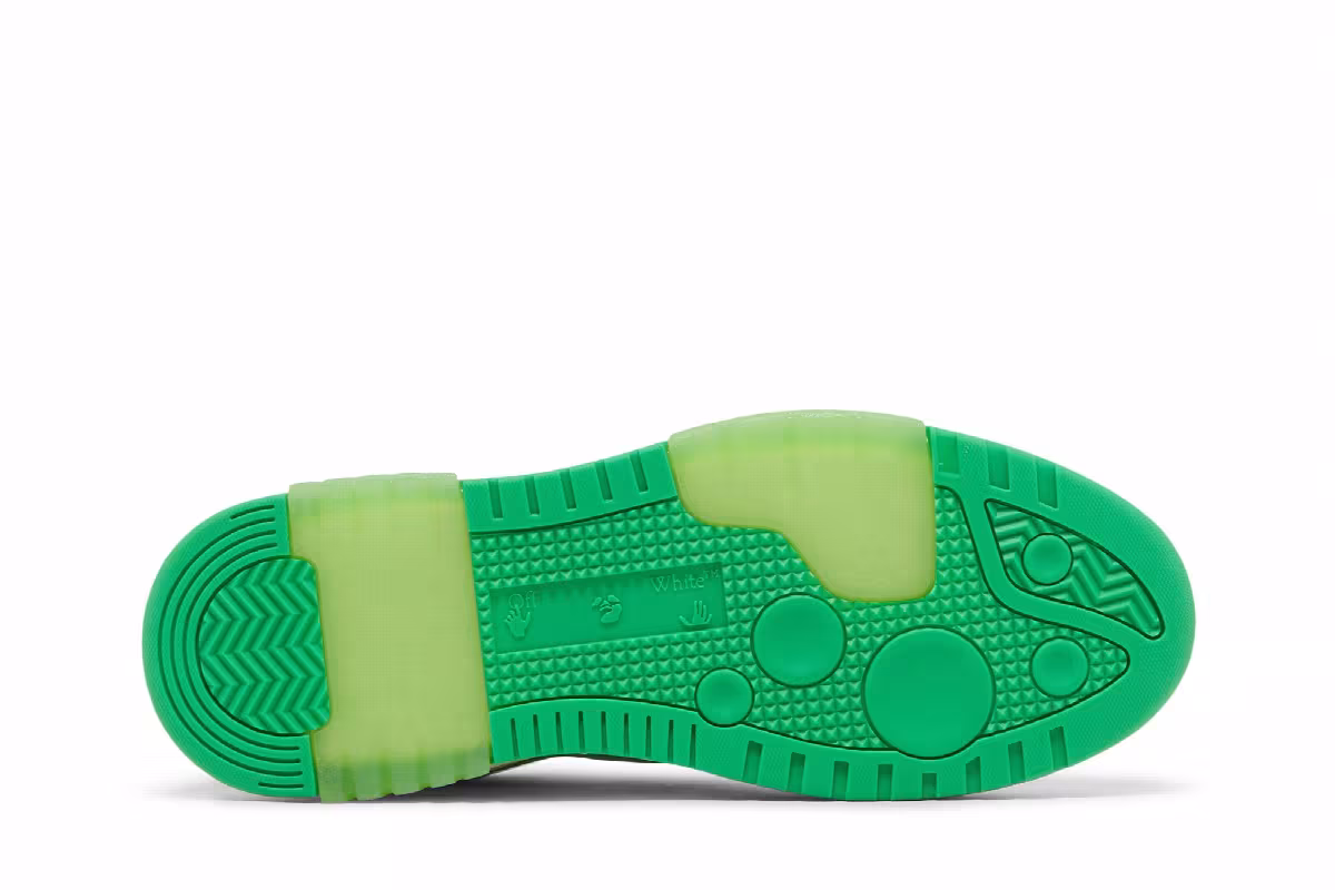 Off-White Out of Office Low White Green, view 5