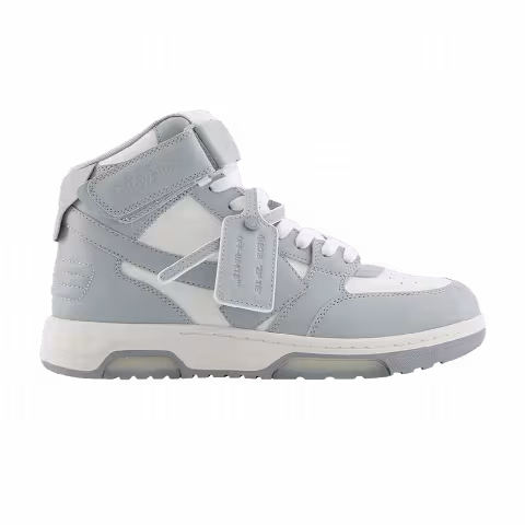Off-White Out of Office Mid 'Grey White Clear Sole'