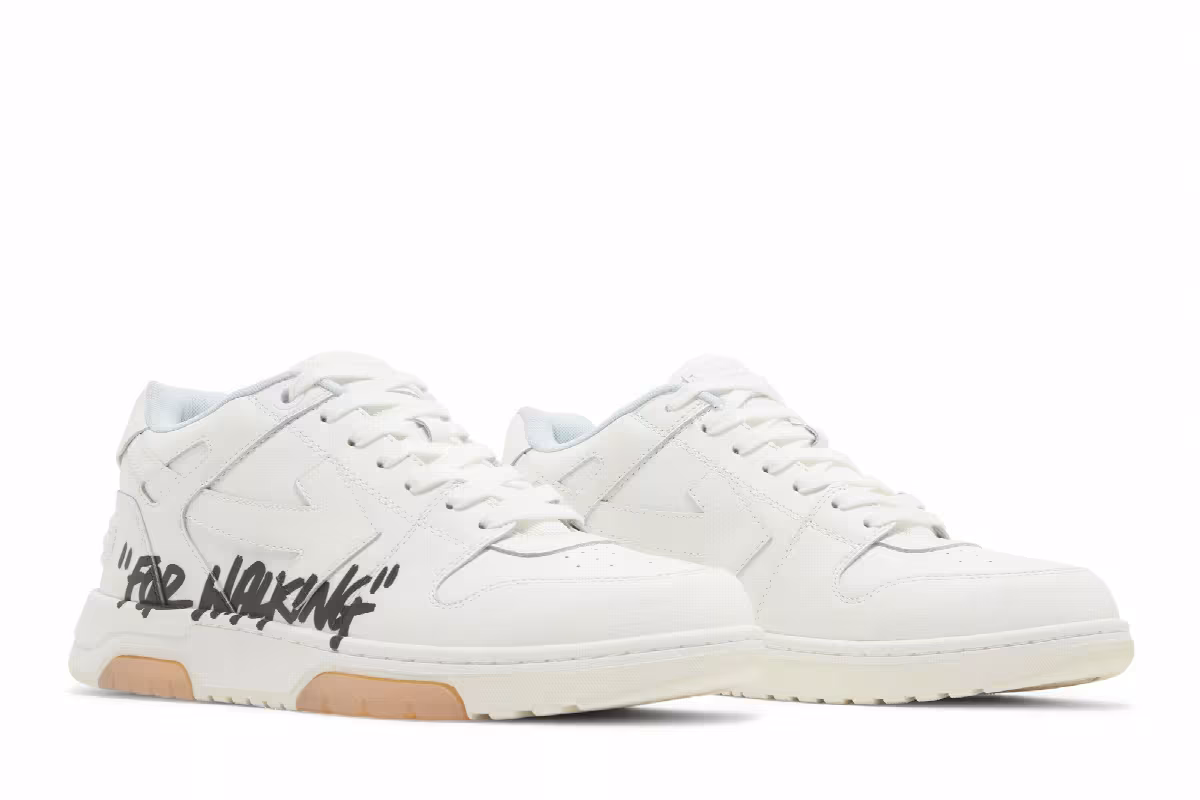Off-White Out of Office For Walking - White Black, view 9