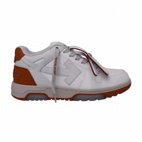 Off-White Out Of Office Calf Leather 'White Brick Red'