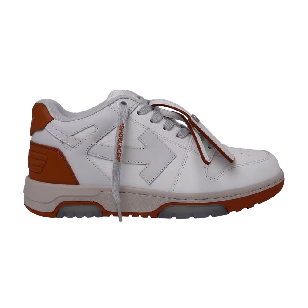 Off-White Out Of Office Calf Leather White Brick Red