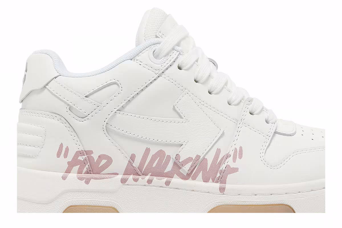 Off-White Women's Out of Office For Walking - White Pink, view 3