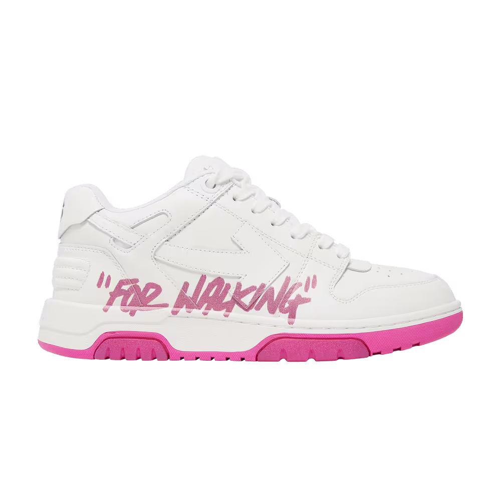 Off-White Women's Out of Office For Walking - White Fuchsia