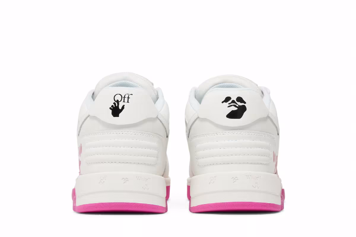 Off-White Women's Out of Office For Walking - White Fuchsia, view 7