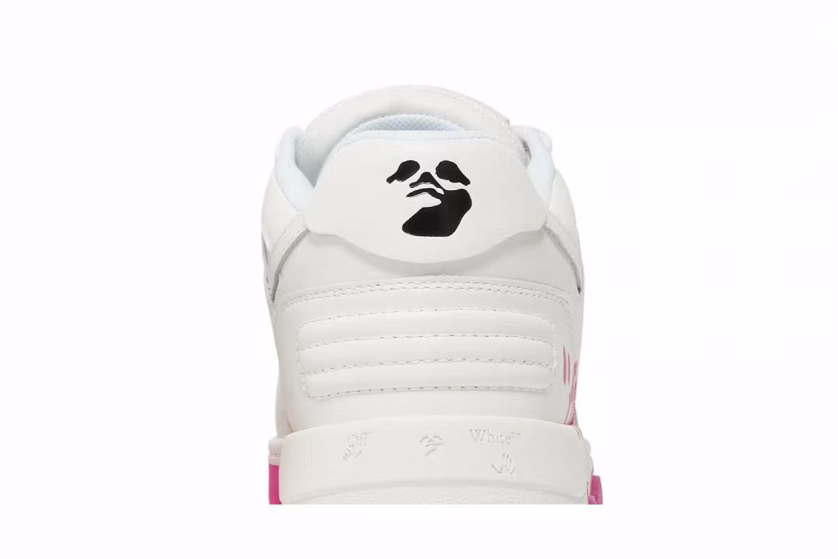 Off-White Women's Out of Office For Walking - White Fuchsia, view 8