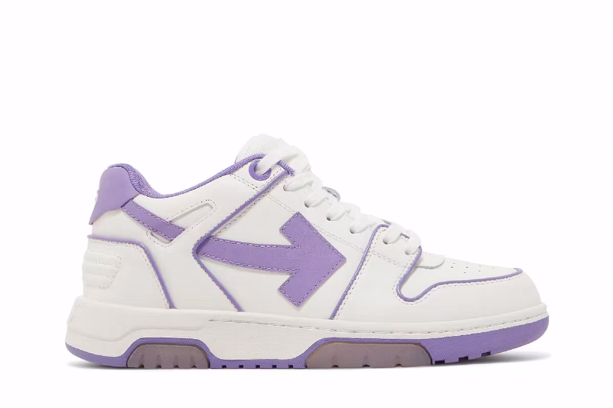 Off-White Women's Out of Office Outlined - White Lilac Purple, view 2