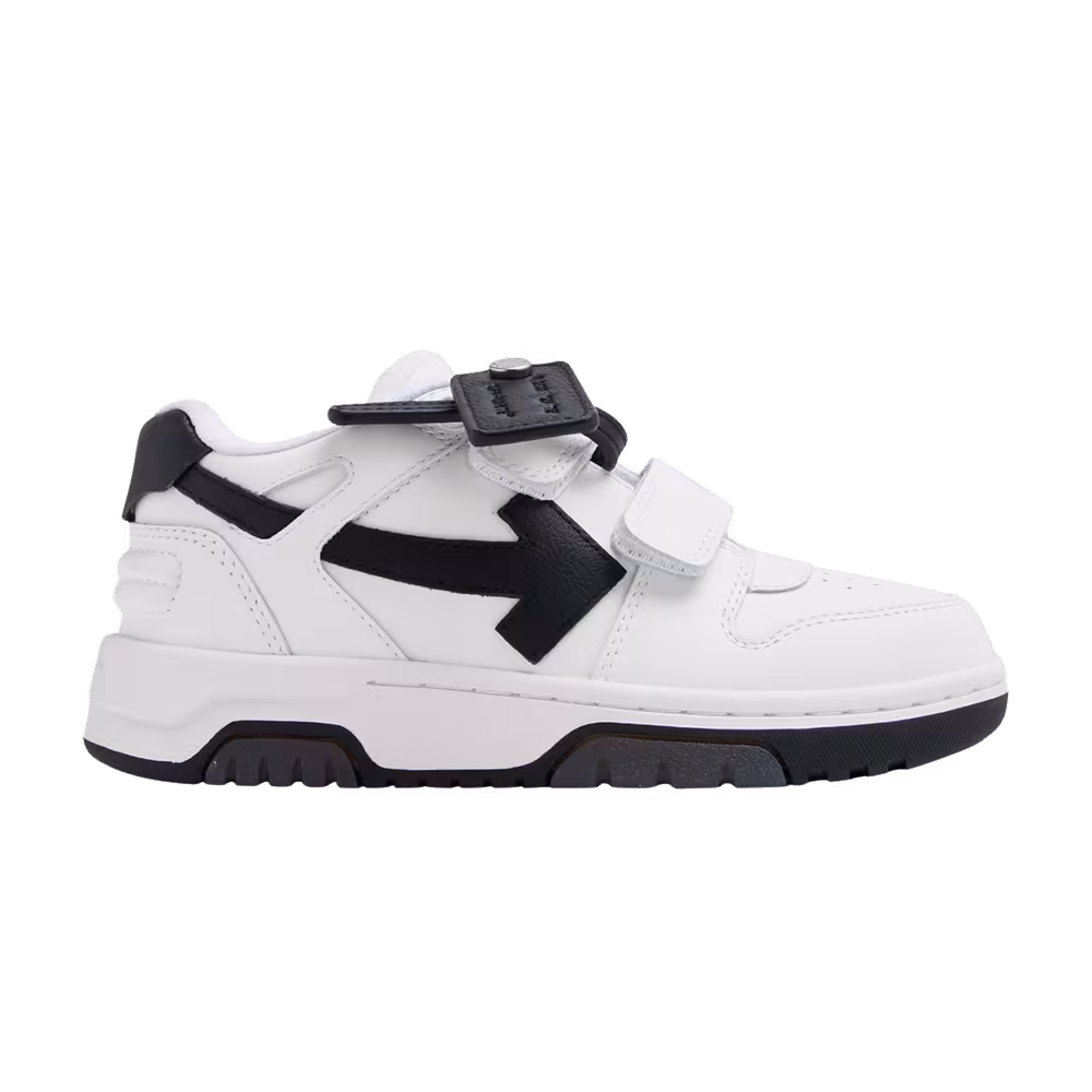 Off-White Out of Office Straps Kids White Black Outsole