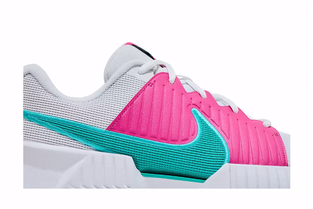 Nike Women's Zoom Challenge White Alchemy Pink Retro, view 3
