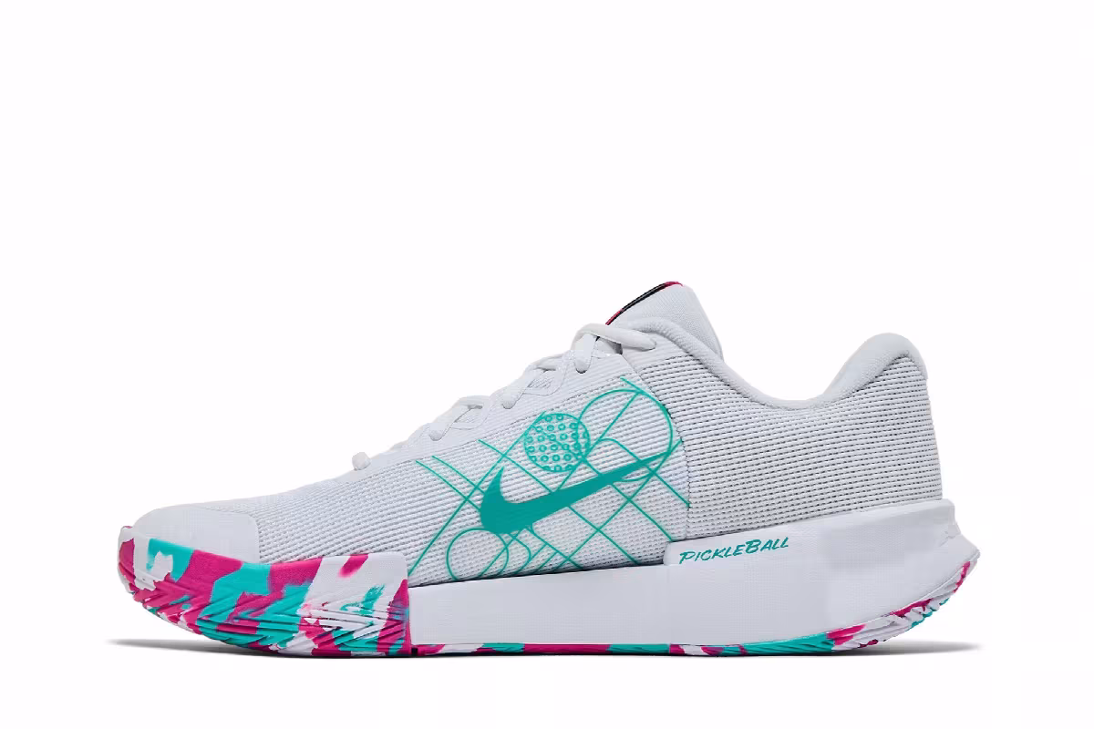 Nike Women's Zoom Challenge White Alchemy Pink Retro, view 4