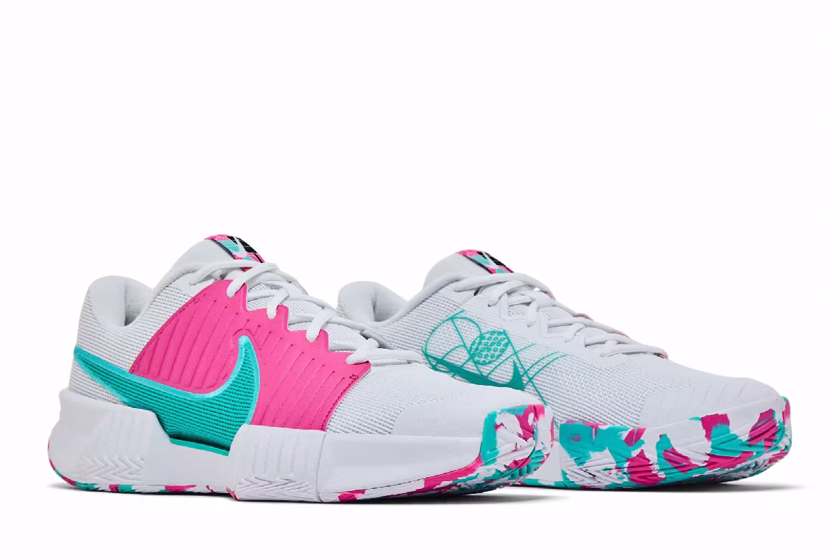 Nike Women's Zoom Challenge White Alchemy Pink Retro, view 9
