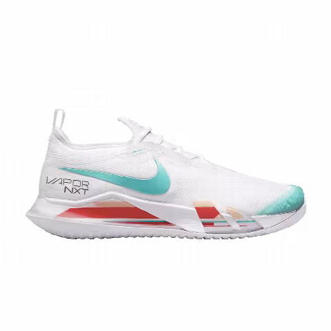 Wmns NikeCourt React Vapor NXT 'White Washed Teal Red'
